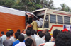 3 critically injured in bus-lorry-car collision at Ullal